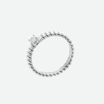 Liebes-Energie-Ring mit kleinem Zirkon