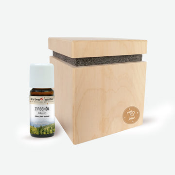 ZirbenWürfel "Premium Edition" inkl. 10ml ZirbenÖl