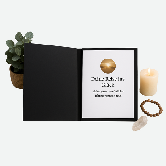 Deine Reise ins Glück – Schriftliche Analyse & persönliche Jahresprognose für 2026