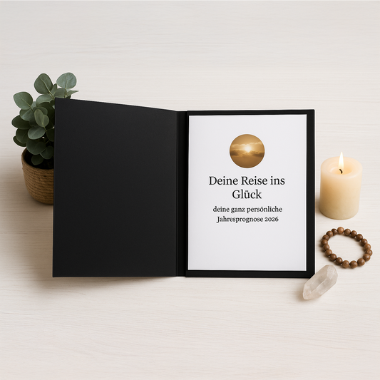 Deine Reise ins Glück – Schriftliche Analyse & persönliche Jahresprognose für 2026