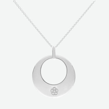 Geld will unbedingt zu mir - Anhänger mit Kette