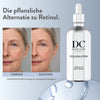 Vorher-Nachher-Vergleich zum Face Serum, individuelles Einzelergebnis