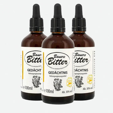 Bauers Bitter Gedächtnis 3er Set