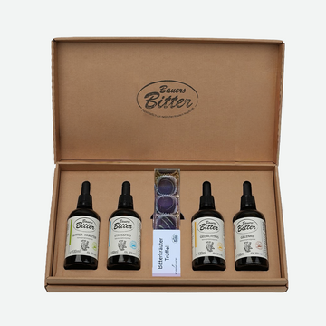 Bitter Kräuter Weihnachts Set mit Bitter Pralinen