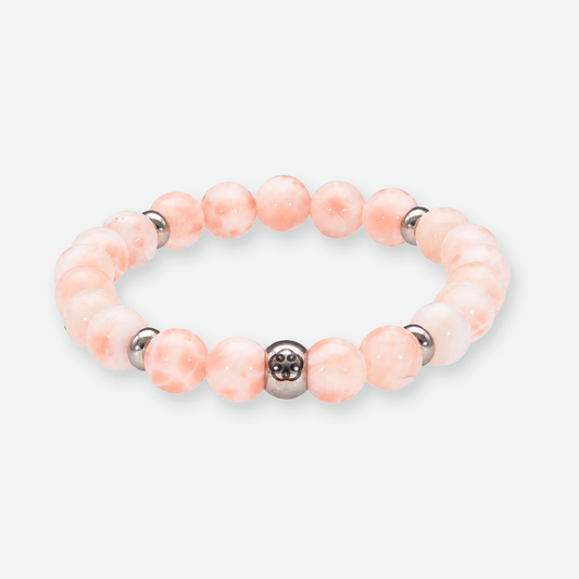 Pinker Larimar Armband