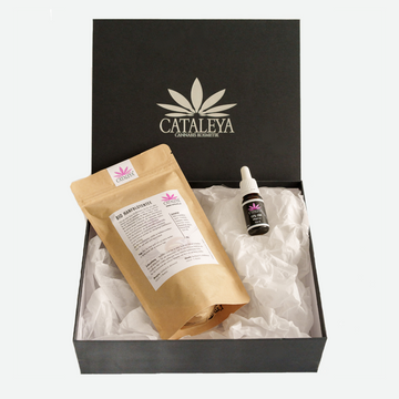 CBD 15% und Hanfblüten Tee