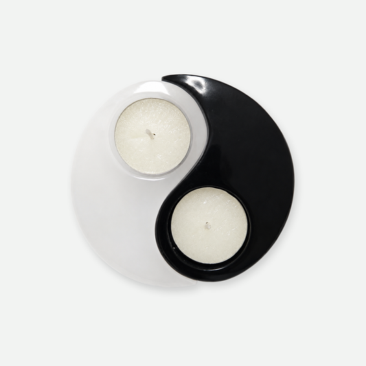 Yin Yang Teelichter