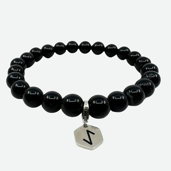 Armband Drachenglas mit Rune Eiwaz - BLG Beautiful Life