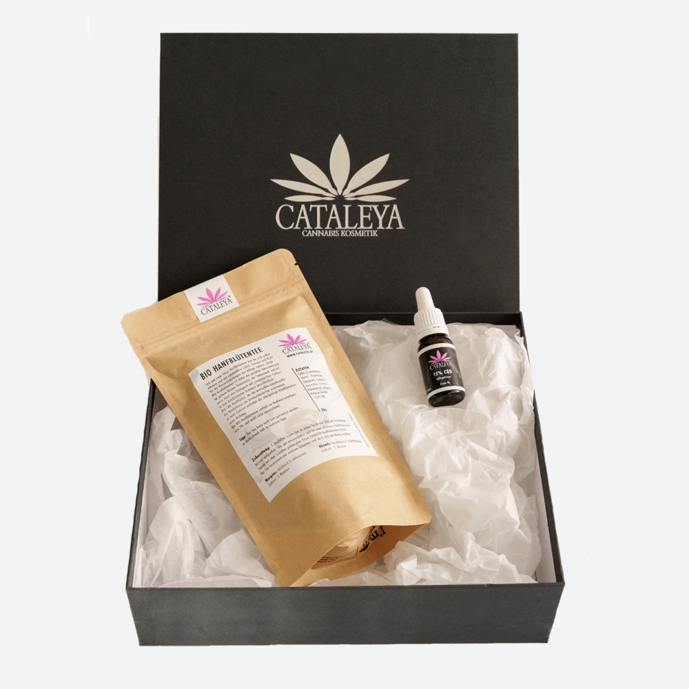 CBD 15% und Hanfblüten Tee - BLG Beautiful Life
