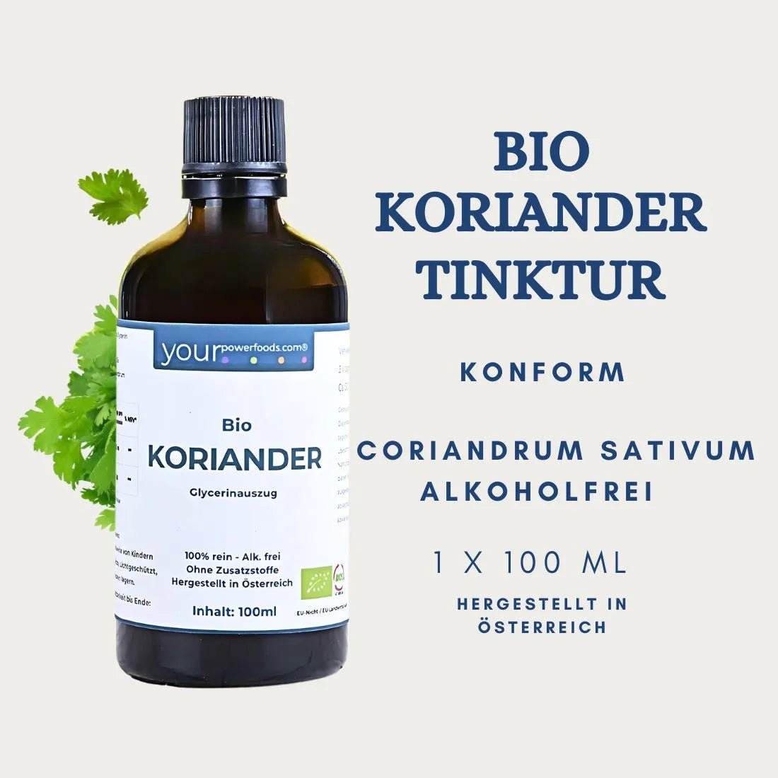 Detox Duo – HMDS Smoothie & Koriander Tinktur - BLG Beautiful Life