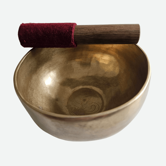 Klangschale Ohm – Handarbeit aus Nepal - BLG Beautiful Life