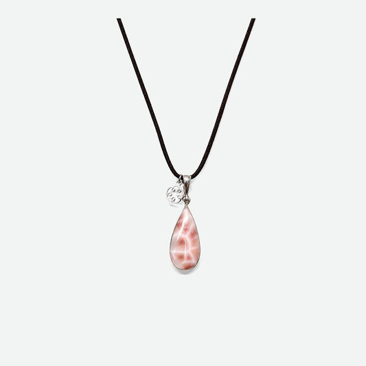 Pinker Larimar Anhänger - BLG Beautiful Life